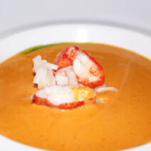 Hummersuppe med rejespyd